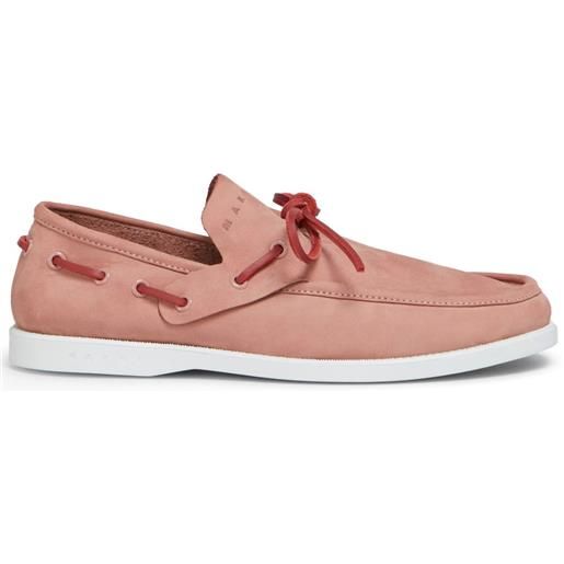 Marni mocassini in pelle - rosa