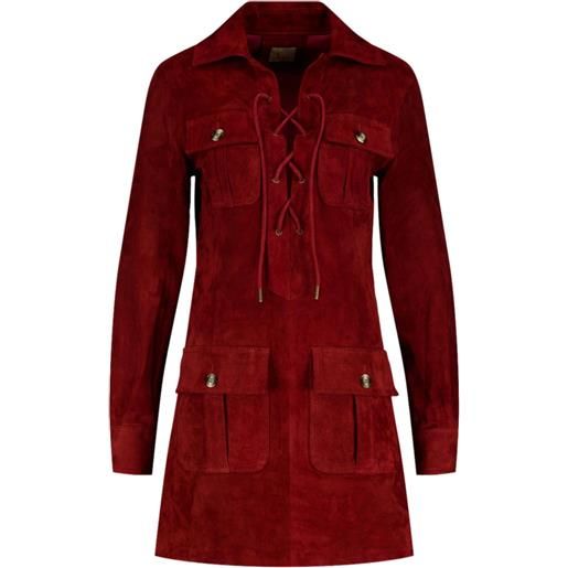 PAULA tunica delaunay safari - rosso