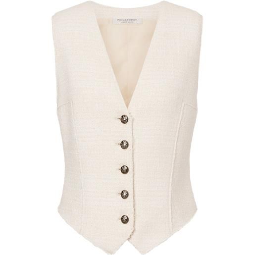 Philosophy Di Lorenzo Serafini gilet con scollo a v - toni neutri