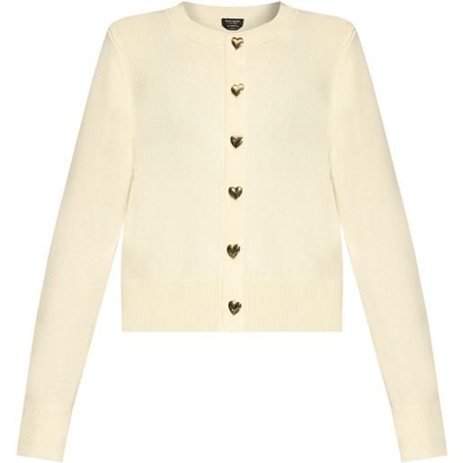 Kate Spade cardigan in lana - toni neutri