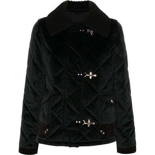 Fay giacca 3 gancini - nero