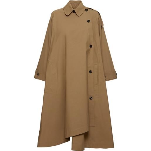 THE ROW trench lungo aralia in popeline di cotone