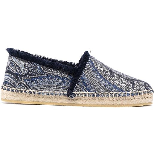 ETRO espadrillas con stampa paisley - blu
