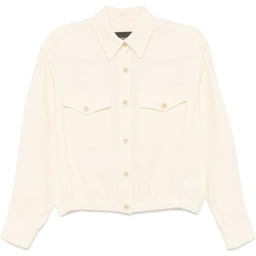 Fabiana Filippi camicia con perline - toni neutri