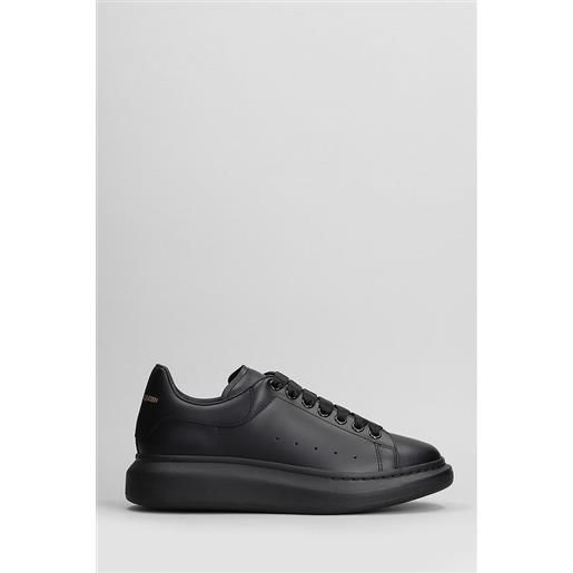 Alexander McQueen sneakers oversize sneak in pelle nera