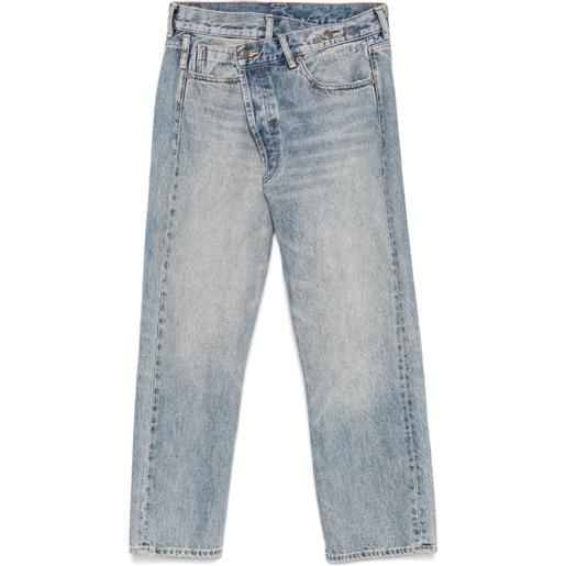 R13 jeans boyfriend - blu