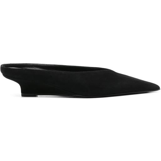 TOTEME mules sharp 35mm - nero