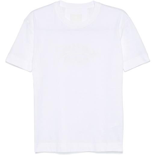 Givenchy t-shirt con ricamo - bianco