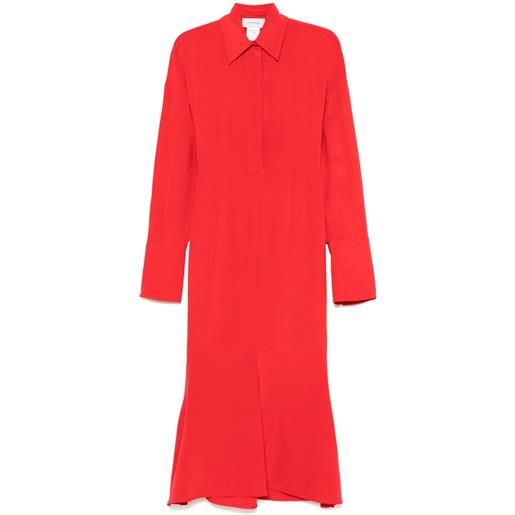Sportmax abito midi oltre - rosso