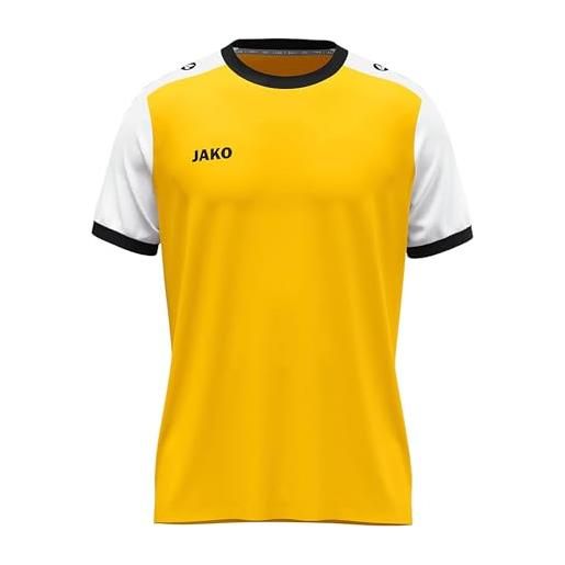 JAKO maglietta unisex dynamic, a maniche corte, corallo/bianco/marine, xl