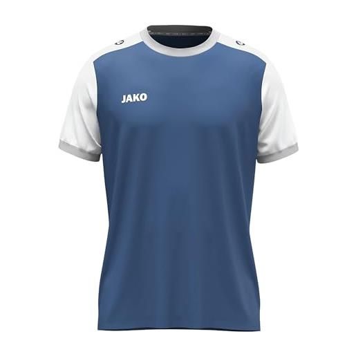 JAKO maglietta unisex dynamic, a maniche corte, royal/bianco/marine, 3xl