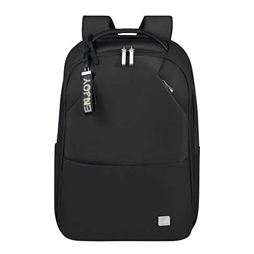 Zaino BAGZY Da Viaggio Impermeabile Antifurto - Compagno Di Viaggio, Scomparto Per Laptop 15.6 Pollici, Nero