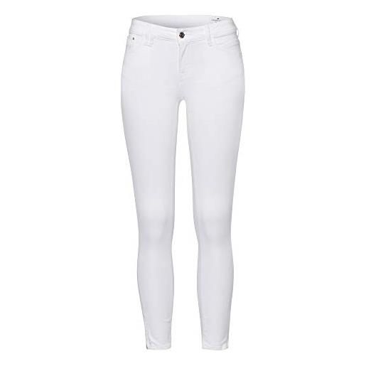 Cross Jeans giselle jeans skinny, bianco (white 084), w26 (taglia produttore: 26) donna