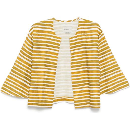 Bambah bolero a righe - giallo