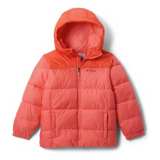 Columbia piumino unisex per bambini, con cappuccio, confezione da 1