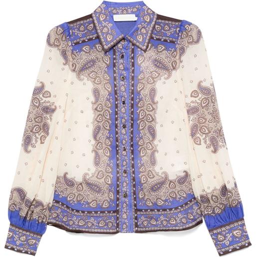 Zimmermann `maxine` blouson shirt