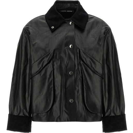 KASSL Editions giacca hunting - nero