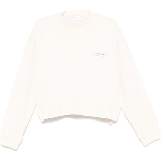 Philosophy Di Lorenzo Serafini felpa con stampa - bianco