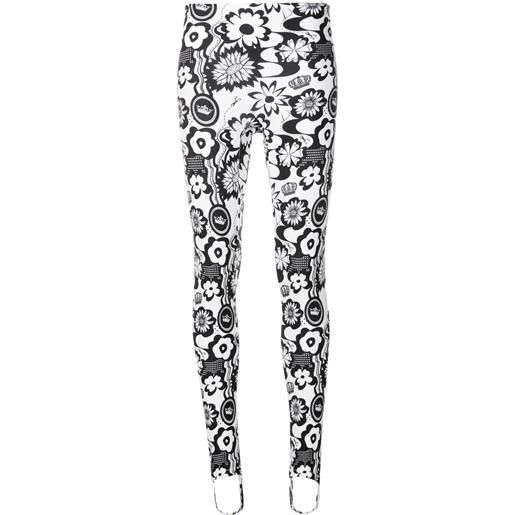 Amir Slama leggings a vita alta - nero