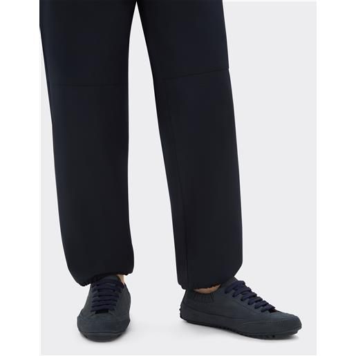 Ferrari sneaker da guida in nabuk - female sneaker navy 36