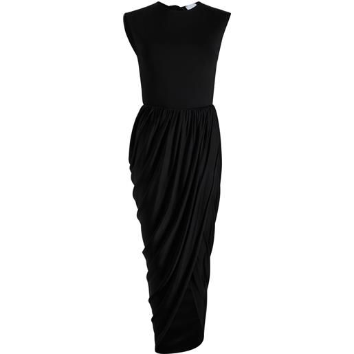 Patou abito midi con scollatura posteriore - nero