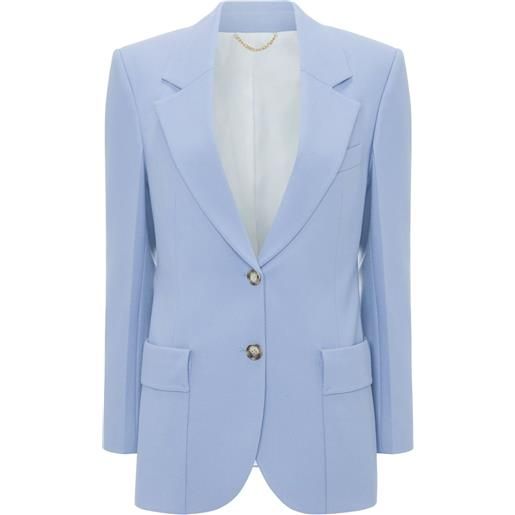 Victoria Beckham blazer monopetto - blu