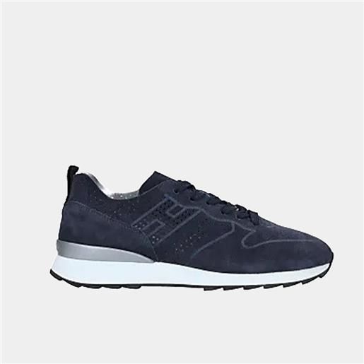 Hogan sneakers h261 in pelle blu