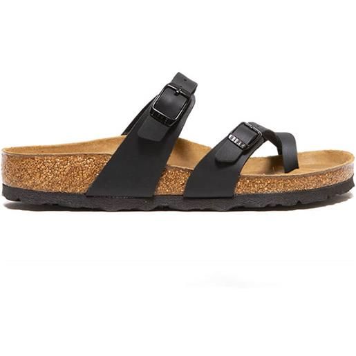 Birkenstock sandalo infradito mayari in birko-flor* nero
