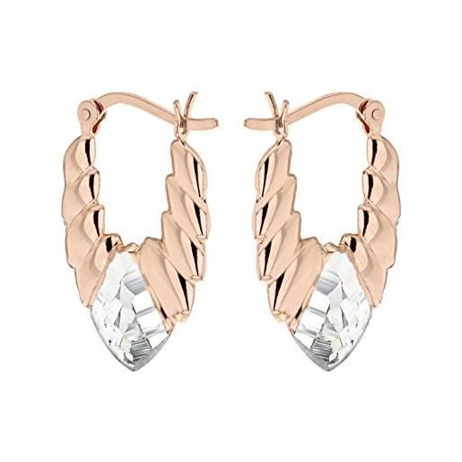 Orecchini A Goccia "Drop Gold" in Argento 925% – Prestigio Argenti & Ori