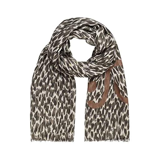Liu Jo foulard stola watercolor naturale animalier cs23lj14 2a3018 t0300 marrone