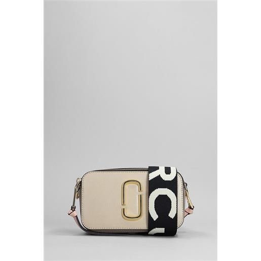 Marc Jacobs borsa a spalla the snapshot in pelle khaki