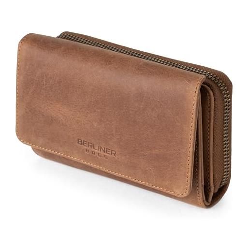 REETEE Portafoglio Donna Piccolo In Pelle PU Portafoglio Donna Con Cerniera Portamonete, Portafogli Donna Formato Corto Con 10 Porta Carte Di Credito E Cinturino Da Polso Rimovibile (Blu Scuro - Foto 9