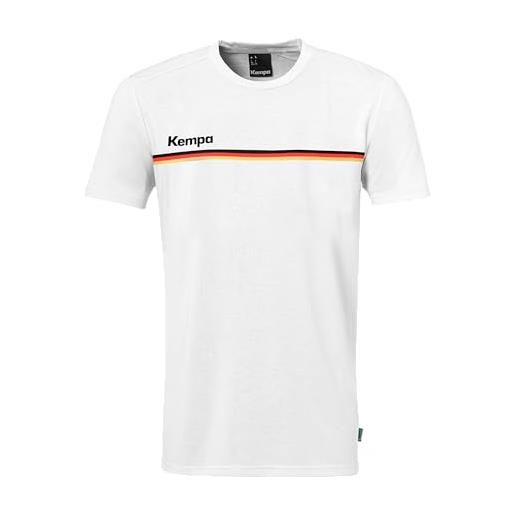 Kempa t-shirt team ger - maglia di tuta unisex, nero, 