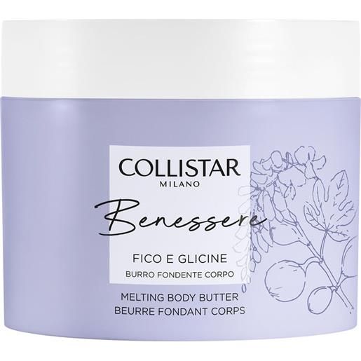 Collistar benessere fico e glicine burro fondente corpo 200 ml