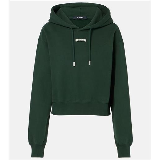 Jacquemus felpa in cotone