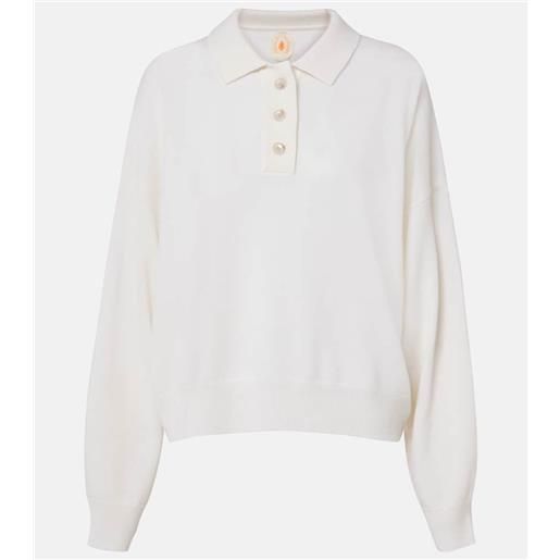 Jardin des Orangers polo in lana e cashmere