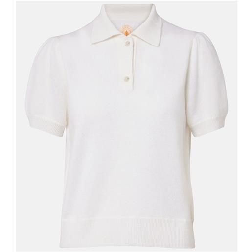 Jardin des Orangers polo in maglia di cashmere