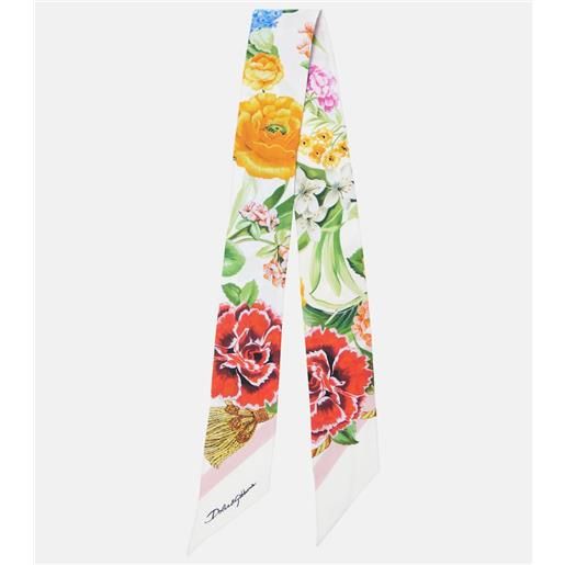 Dolce&Gabbana foulard in twill di seta