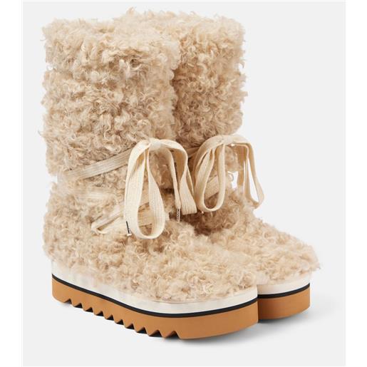 Stella McCartney stivali da neve elyse