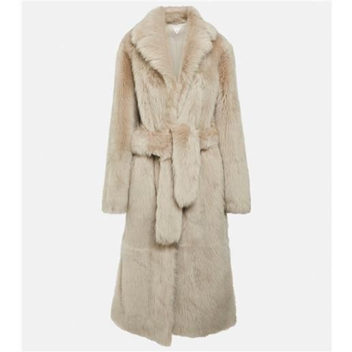 Bottega Veneta cappotto in shearling