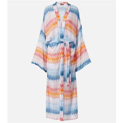 Missoni pareo in lamã© a zig-zag