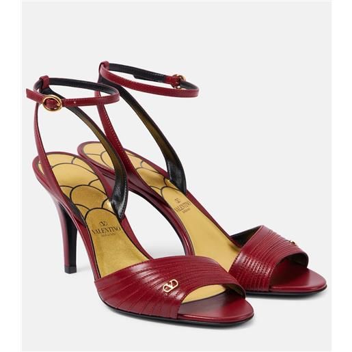 Valentino Garavani sandali ladycrush 85 in pelle