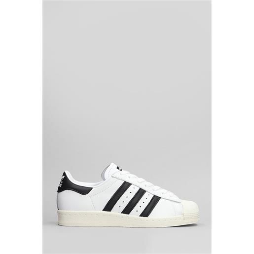 Adidas sneakers superstar 82 in pelle bianca