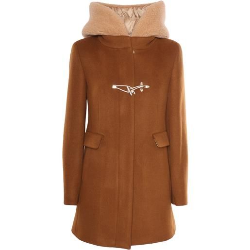 Fay toggle coat db front teddy