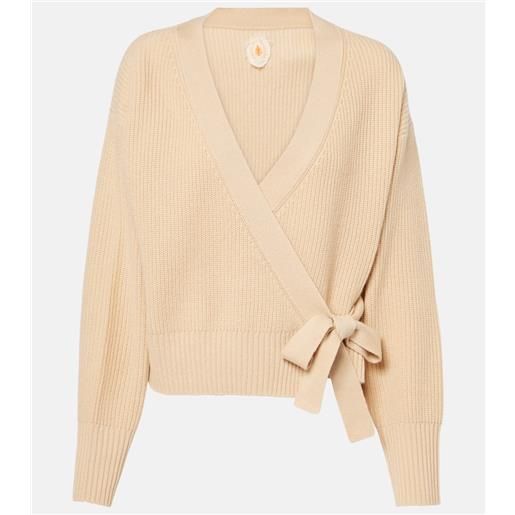 Jardin des Orangers cardigan a portafoglio in cashmere