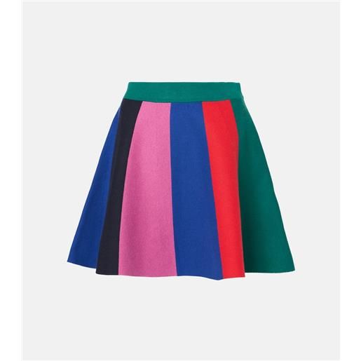 JW Anderson minigonna in cotone e cashmere