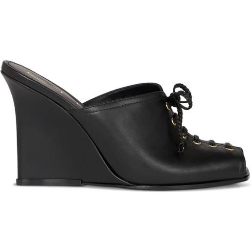 ETRO mules stringate - nero