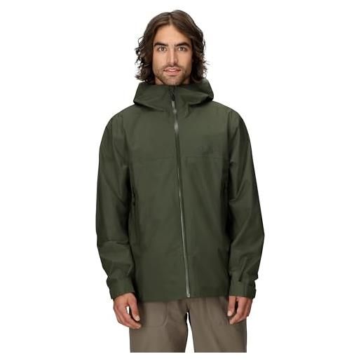 Marmot uomo minimalist pertex jacket, giacca impermeabile in pertex, giacca da pioggia leggera, impermeabile antivento, giacca a vento traspirante, per la corsa e l'escursionismo, black, xl