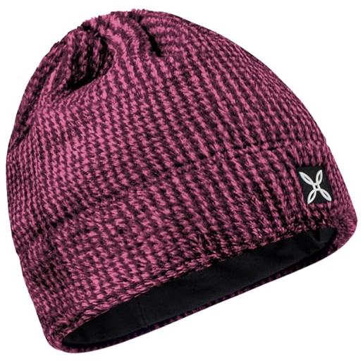 MONTURA rewind fleece cap caldo berretto con funzione scaldacollo in caldo pile polartec - colore: baton rouge