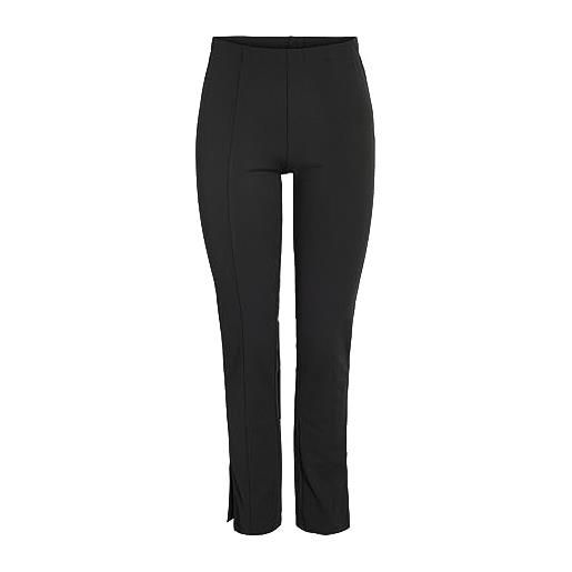 Noisy may nmjasa hw pants noos pantaloni, nero, (xs) w x 32l donna